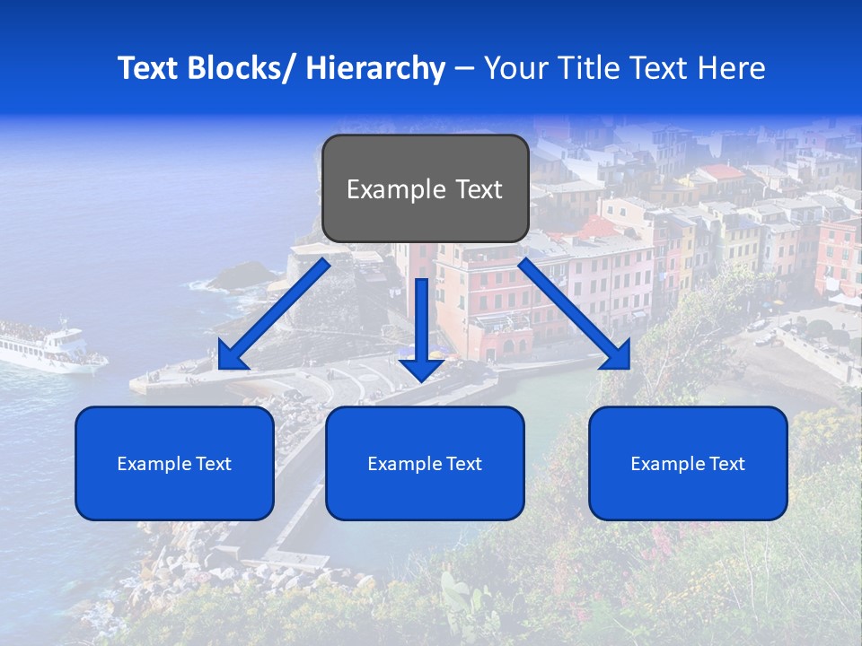 Beach Summer Rock PowerPoint Template