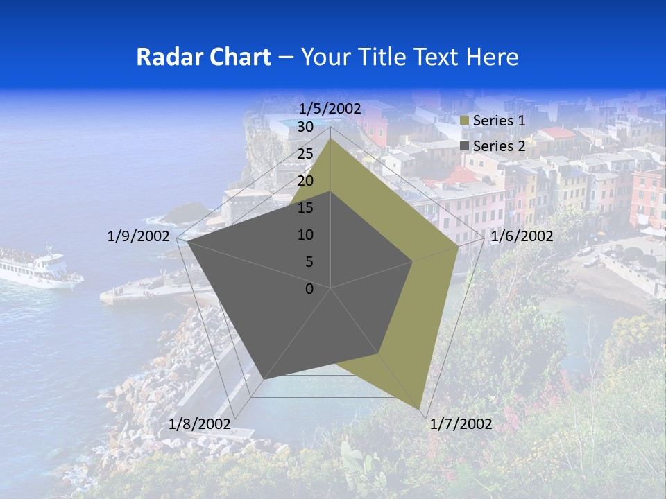 Beach Summer Rock PowerPoint Template