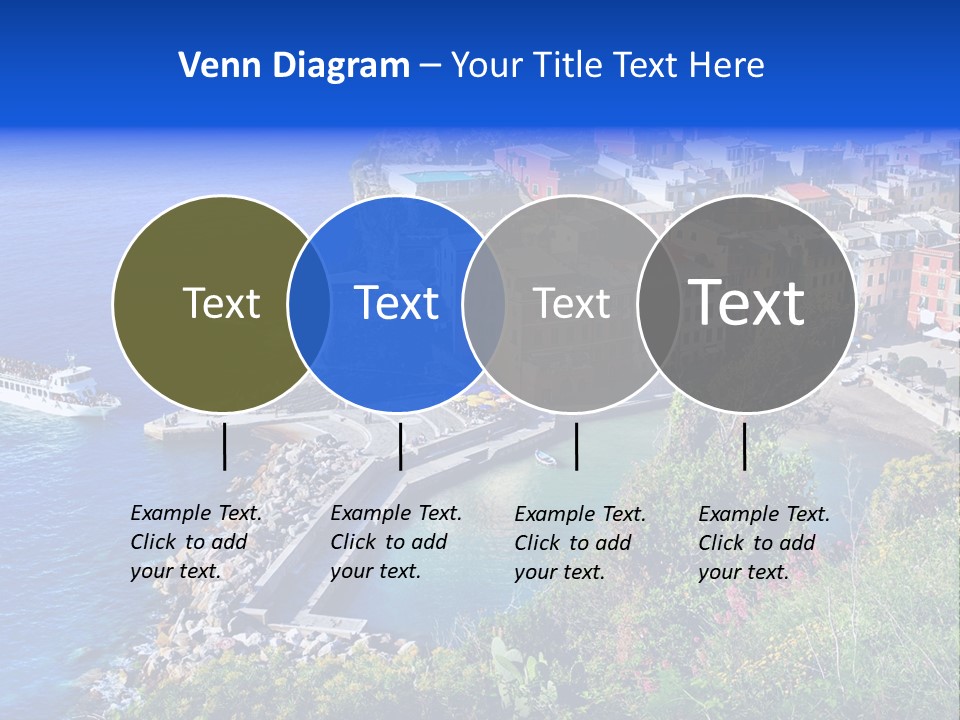 Beach Summer Rock PowerPoint Template