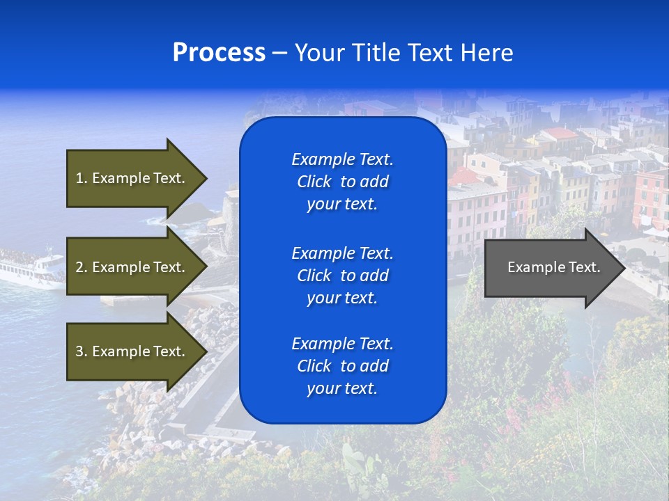 Beach Summer Rock PowerPoint Template