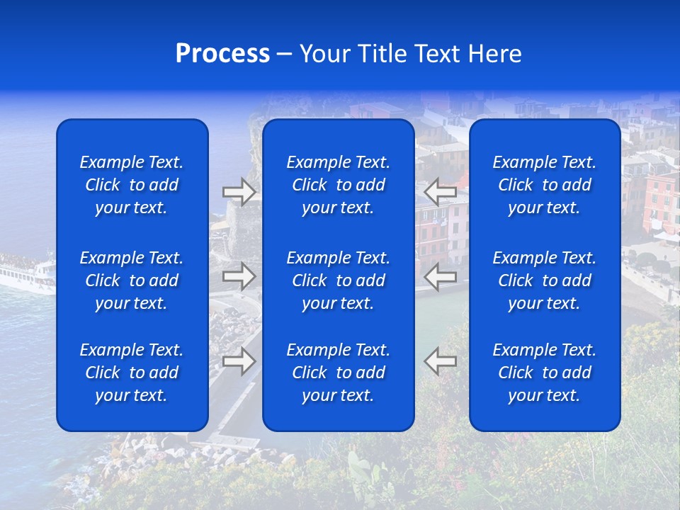 Beach Summer Rock PowerPoint Template