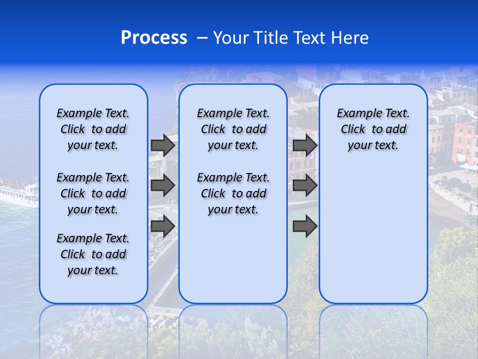 Beach Summer Rock PowerPoint Template
