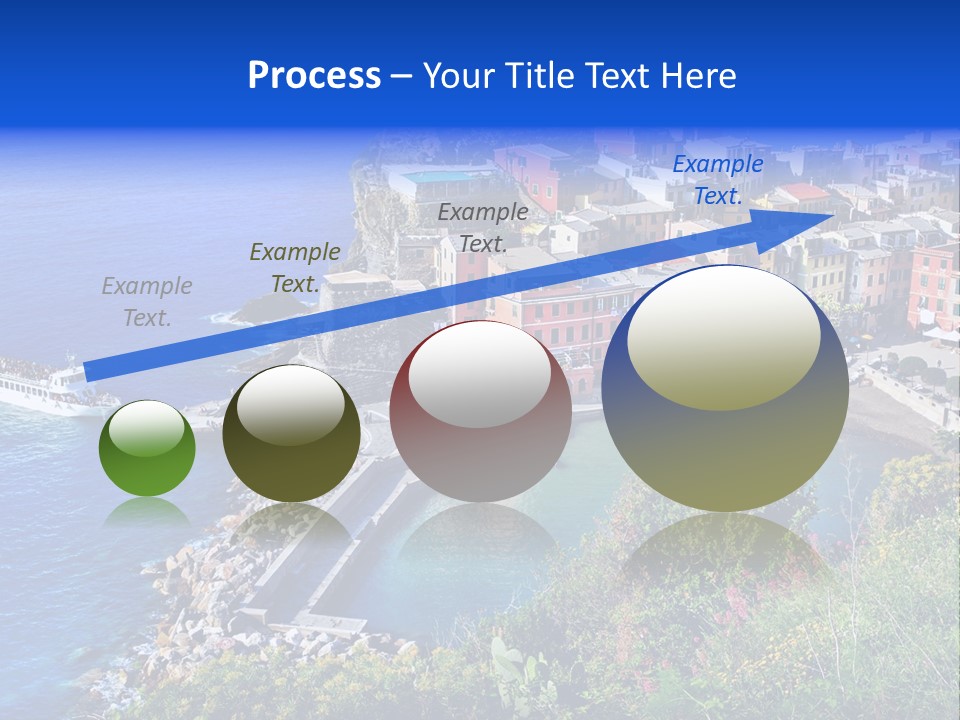 Beach Summer Rock PowerPoint Template