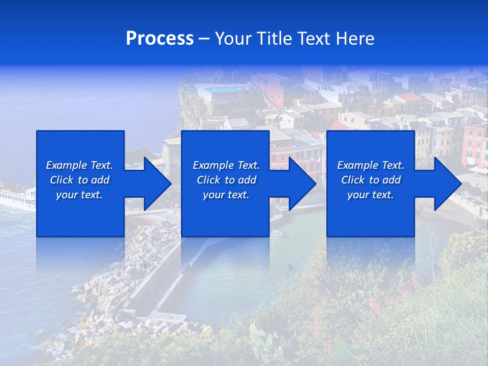 Beach Summer Rock PowerPoint Template