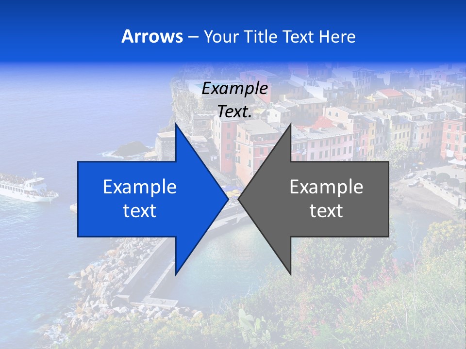 Beach Summer Rock PowerPoint Template