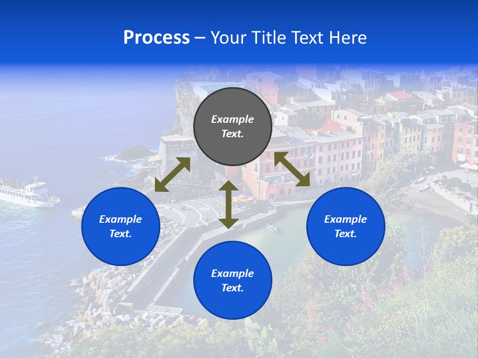 Beach Summer Rock PowerPoint Template