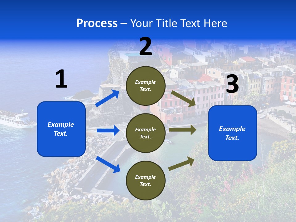 Beach Summer Rock PowerPoint Template