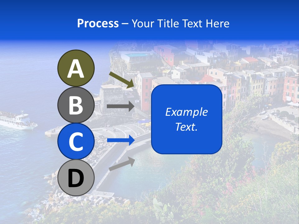 Beach Summer Rock PowerPoint Template