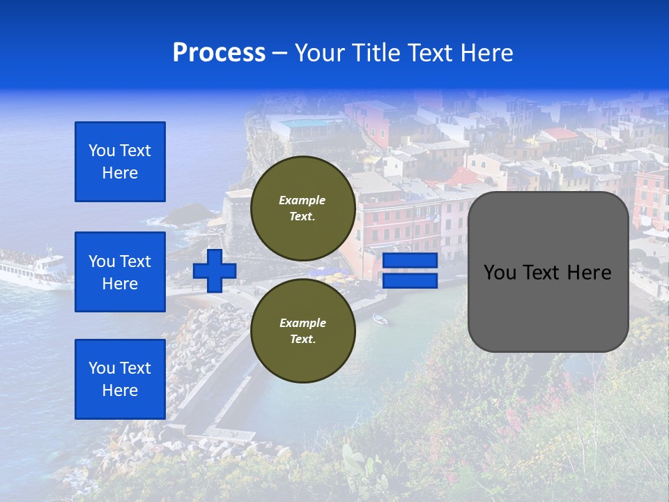Beach Summer Rock PowerPoint Template