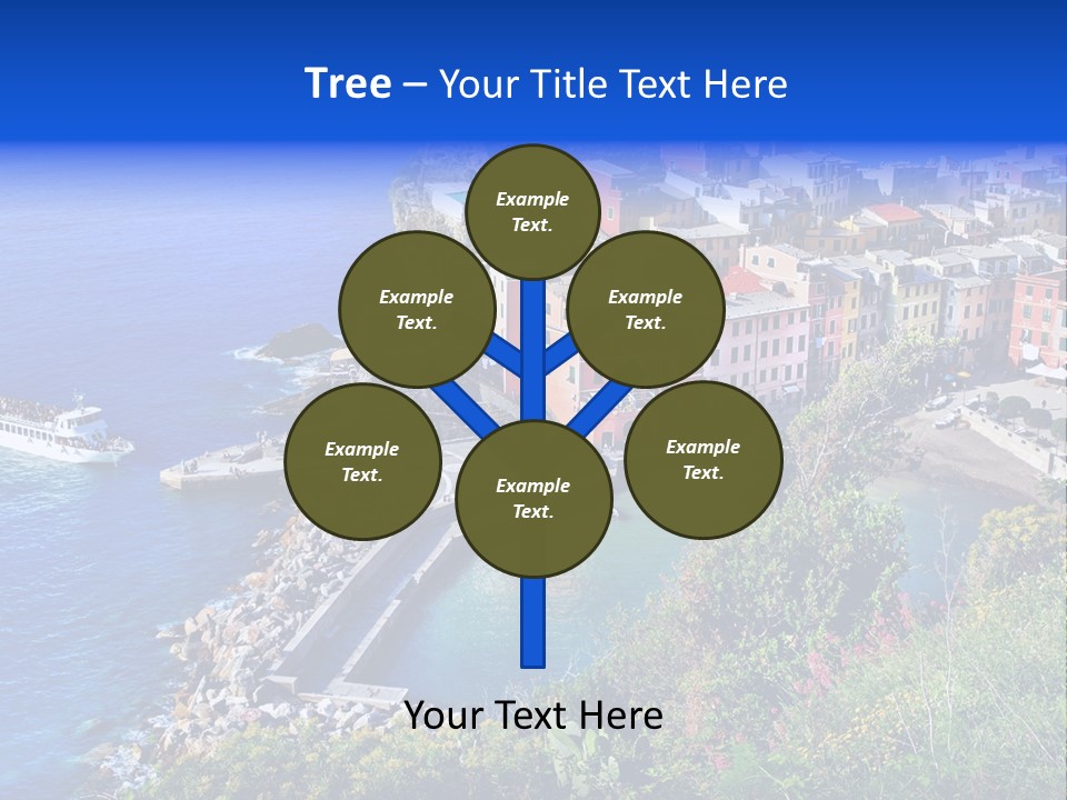 Beach Summer Rock PowerPoint Template