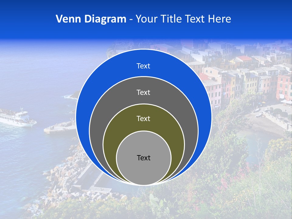 Beach Summer Rock PowerPoint Template