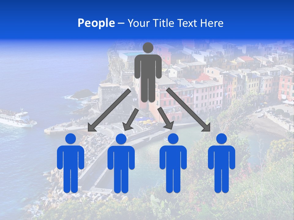 Beach Summer Rock PowerPoint Template