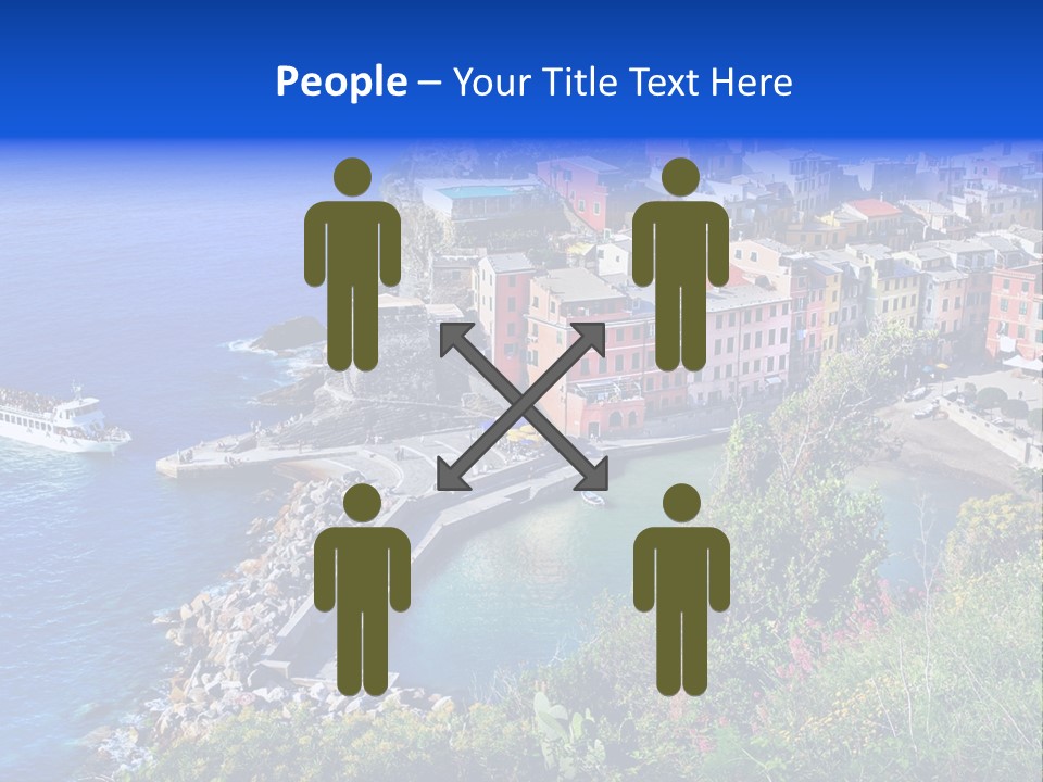 Beach Summer Rock PowerPoint Template