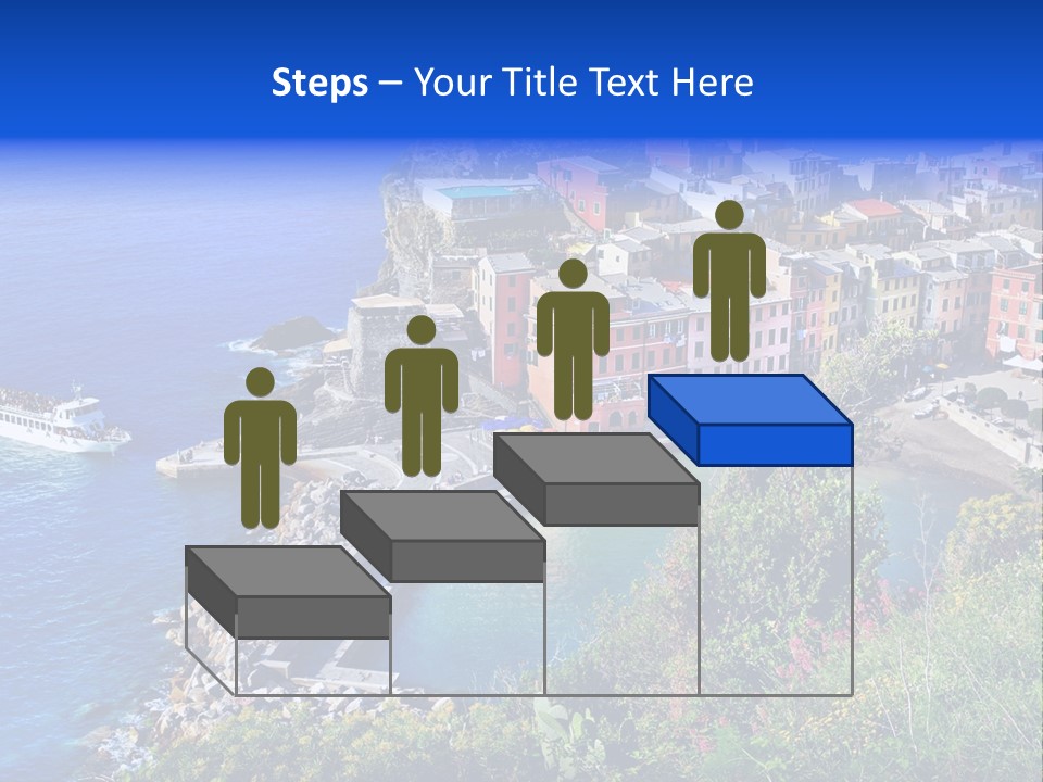 Beach Summer Rock PowerPoint Template