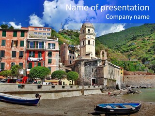 Vista Nature Panorama PowerPoint Template