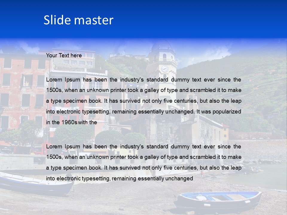 Vista Nature Panorama PowerPoint Template