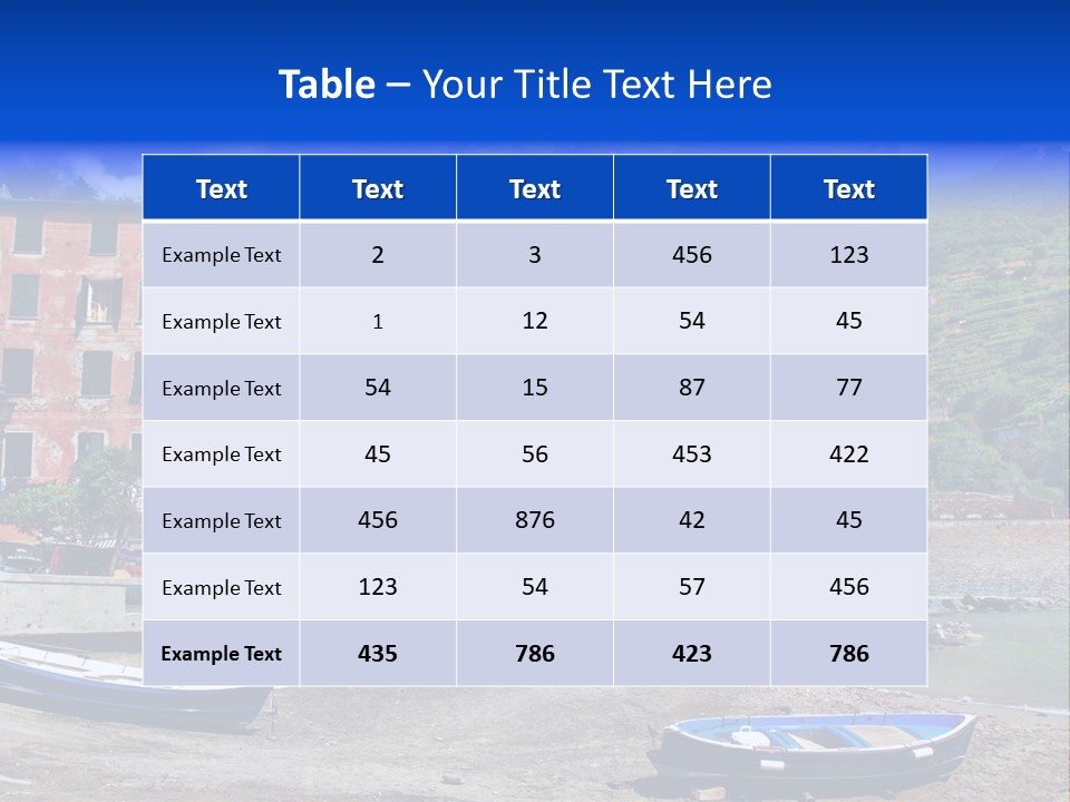 Vista Nature Panorama PowerPoint Template