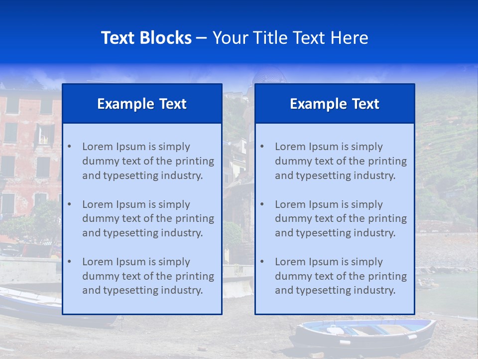 Vista Nature Panorama PowerPoint Template