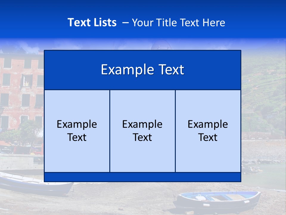 Vista Nature Panorama PowerPoint Template