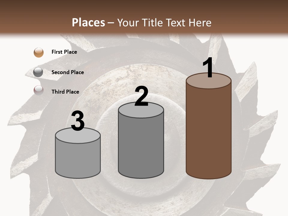Rusty Industrial Steel PowerPoint Template