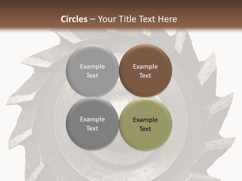 Rusty Industrial Steel PowerPoint Template