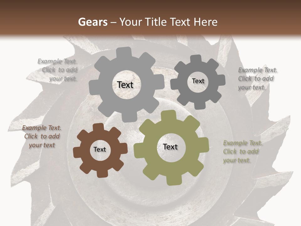 Rusty Industrial Steel PowerPoint Template