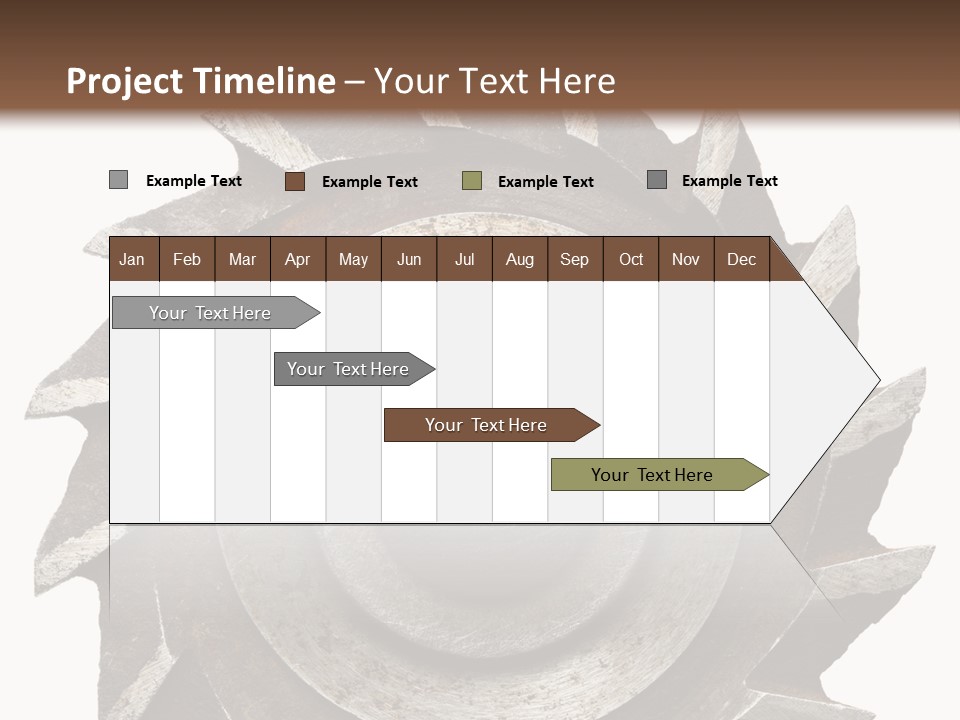 Rusty Industrial Steel PowerPoint Template