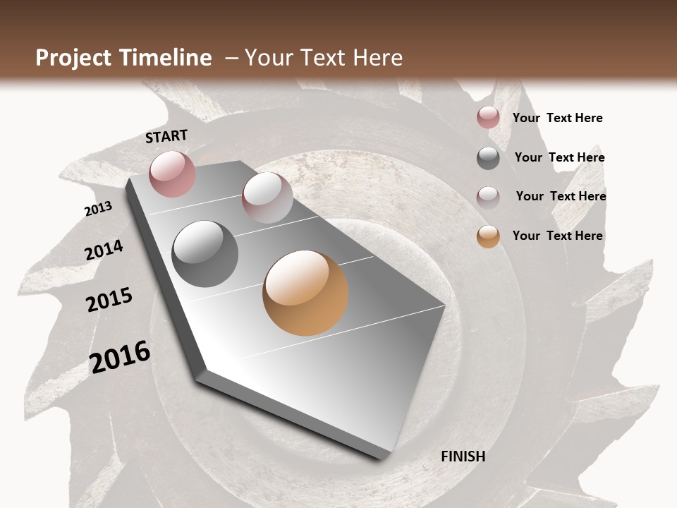 Rusty Industrial Steel PowerPoint Template