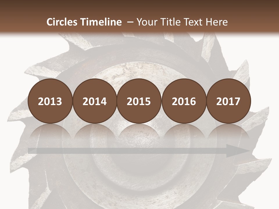 Rusty Industrial Steel PowerPoint Template