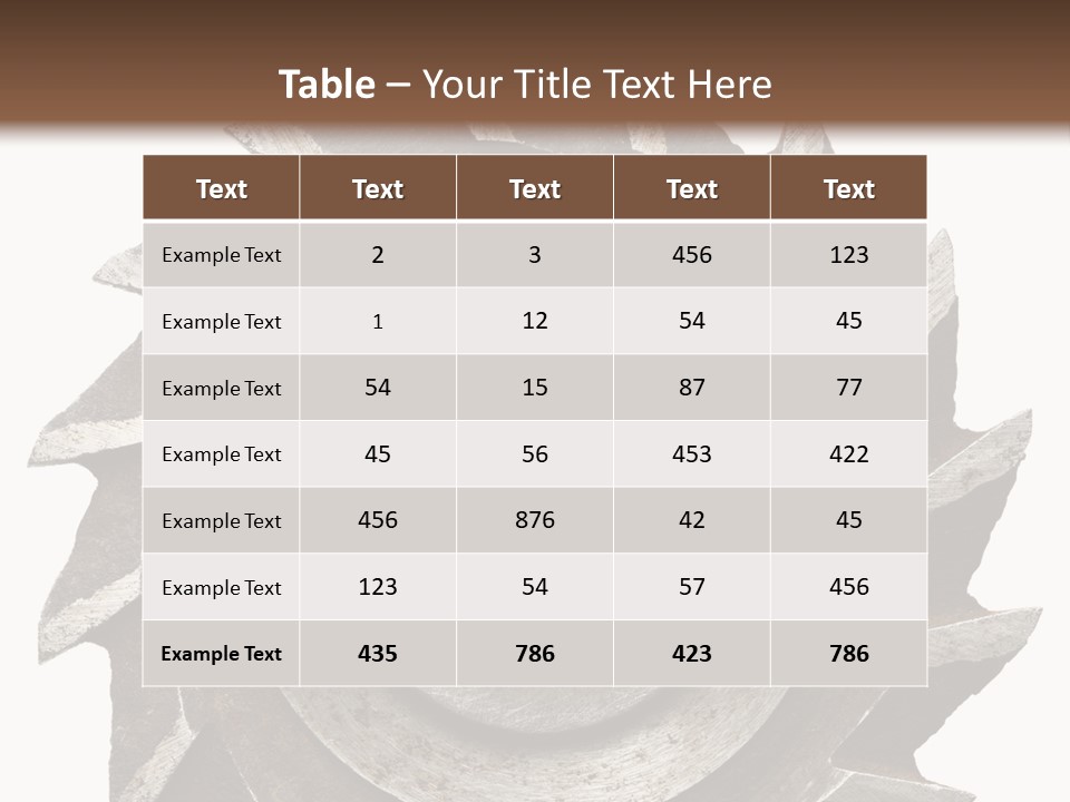 Rusty Industrial Steel PowerPoint Template