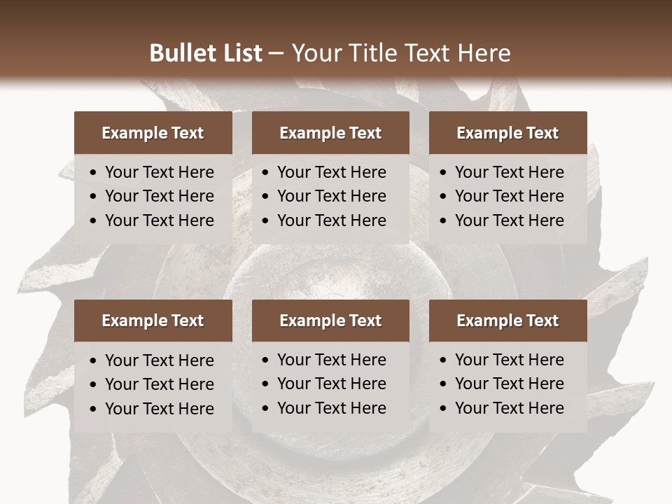 Rusty Industrial Steel PowerPoint Template