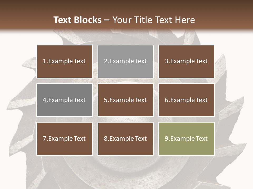 Rusty Industrial Steel PowerPoint Template