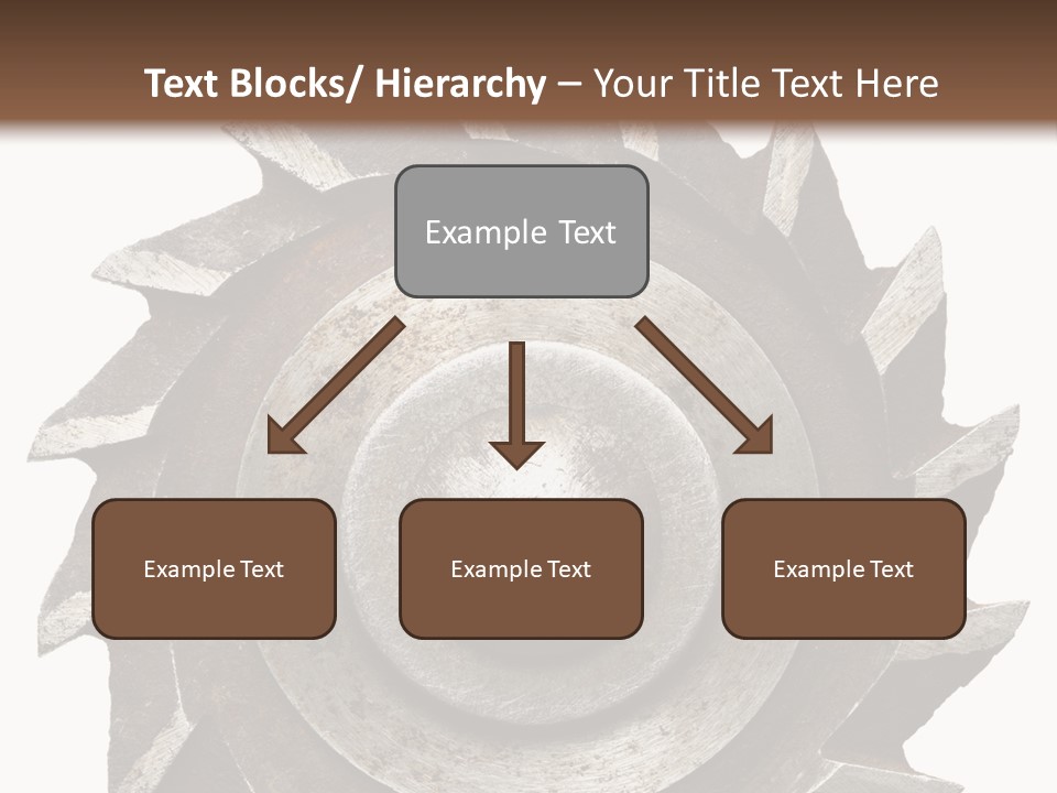 Rusty Industrial Steel PowerPoint Template