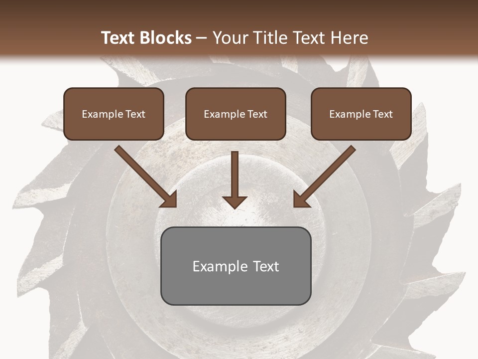 Rusty Industrial Steel PowerPoint Template