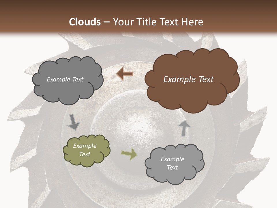 Rusty Industrial Steel PowerPoint Template