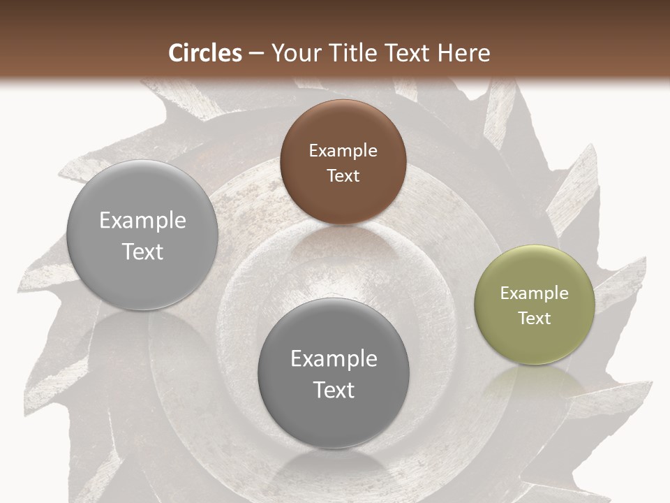 Rusty Industrial Steel PowerPoint Template