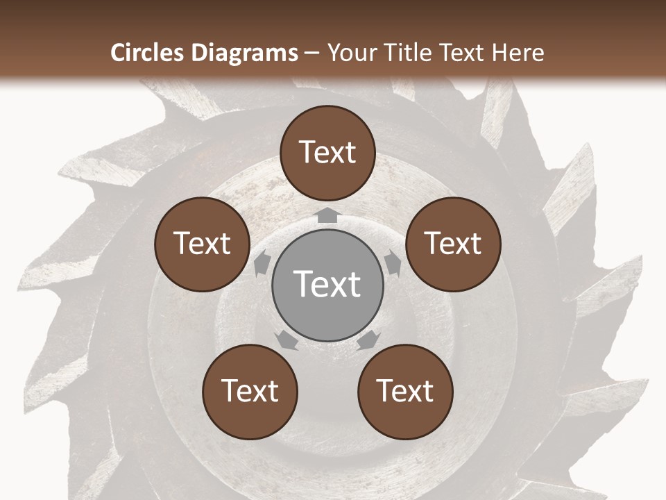 Rusty Industrial Steel PowerPoint Template