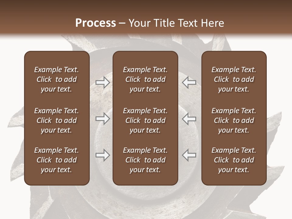 Rusty Industrial Steel PowerPoint Template