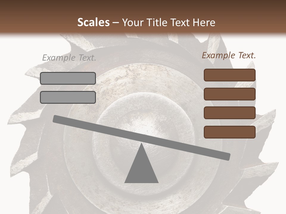 Rusty Industrial Steel PowerPoint Template