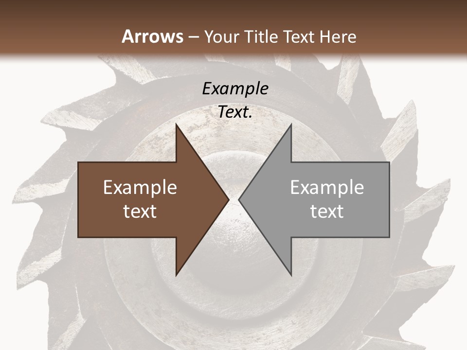 Rusty Industrial Steel PowerPoint Template