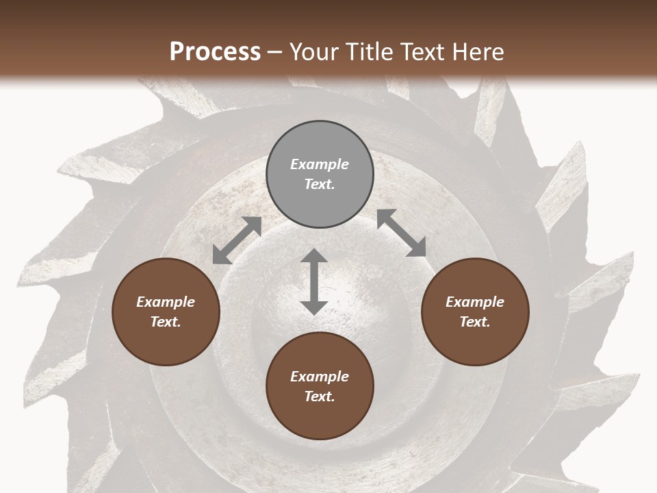 Rusty Industrial Steel PowerPoint Template