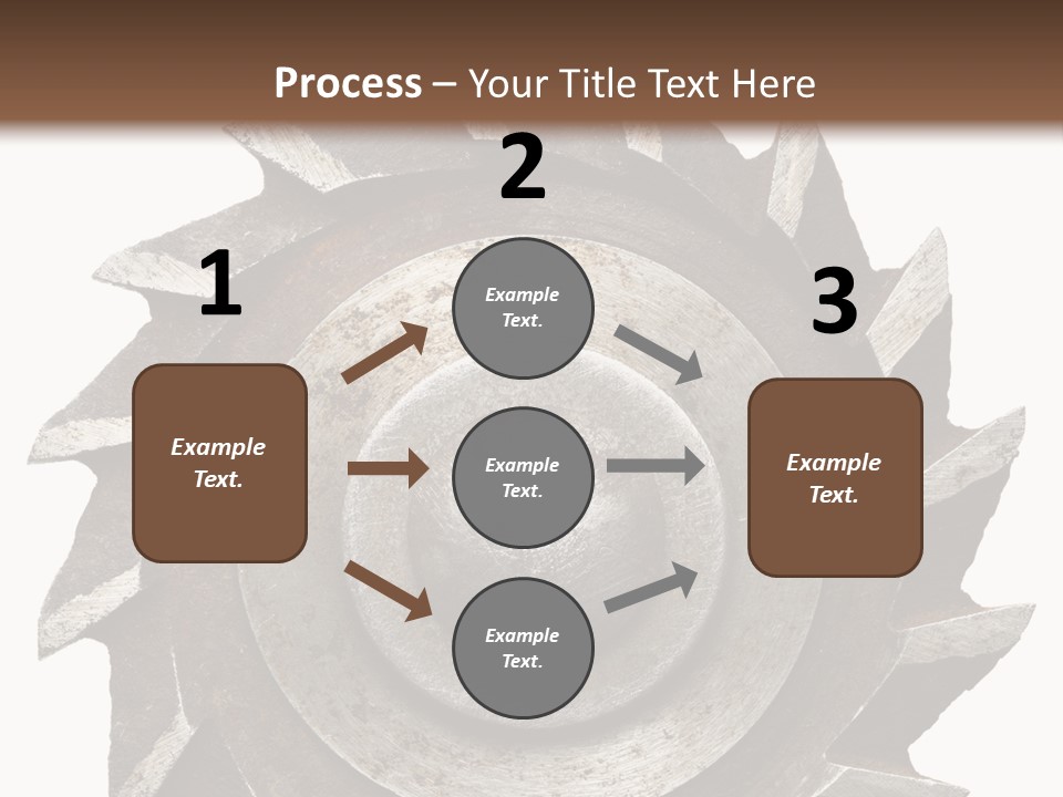 Rusty Industrial Steel PowerPoint Template