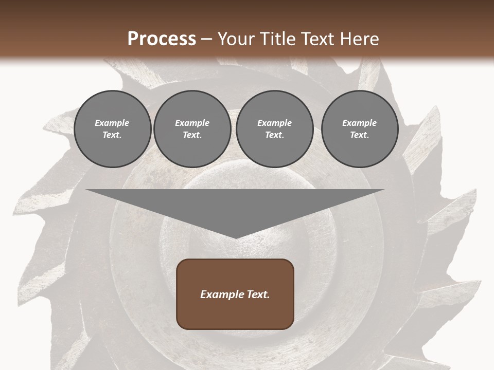Rusty Industrial Steel PowerPoint Template