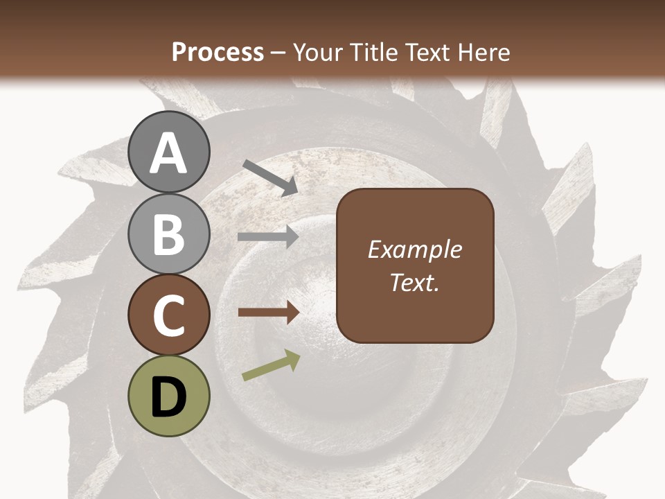 Rusty Industrial Steel PowerPoint Template