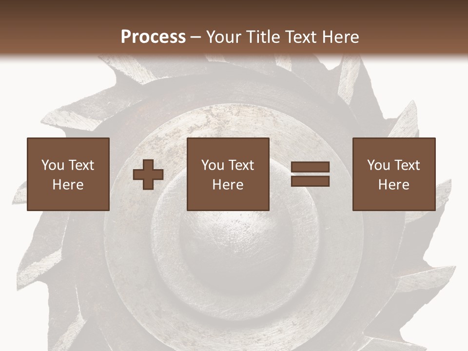 Rusty Industrial Steel PowerPoint Template