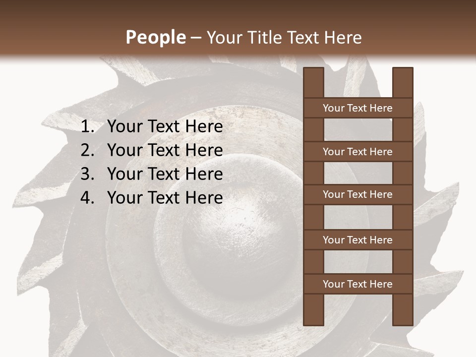 Rusty Industrial Steel PowerPoint Template