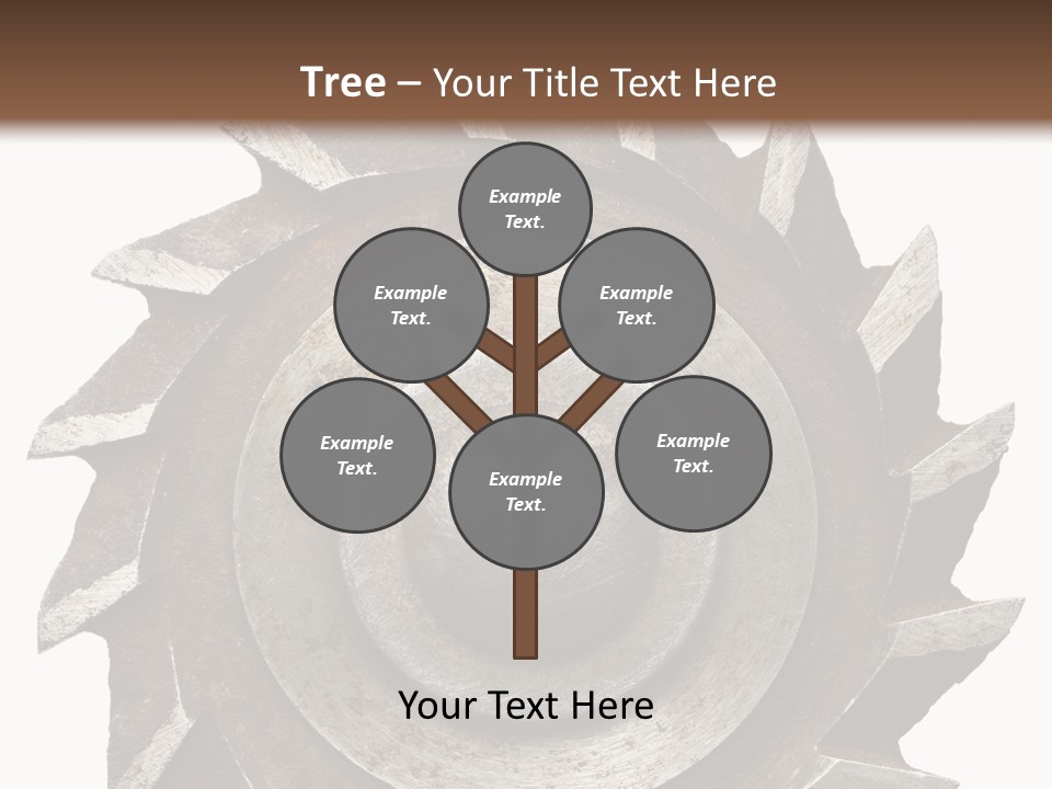 Rusty Industrial Steel PowerPoint Template