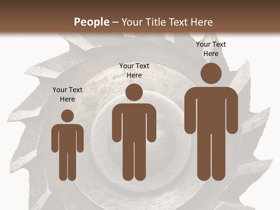 Rusty Industrial Steel PowerPoint Template