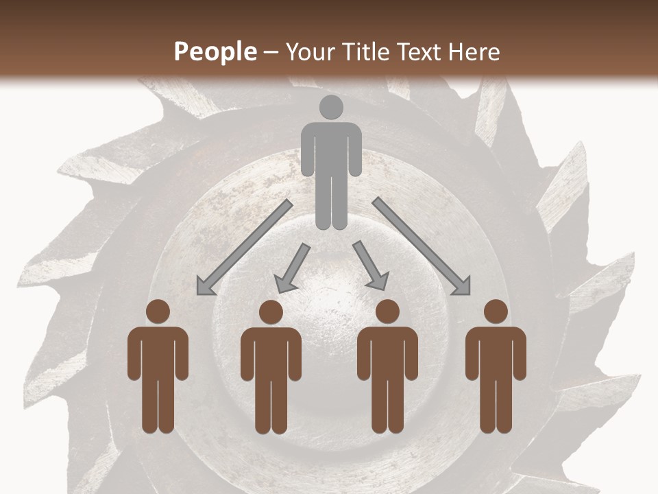 Rusty Industrial Steel PowerPoint Template