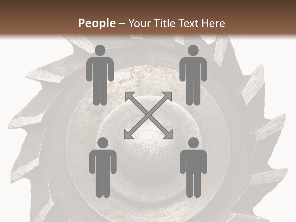 Rusty Industrial Steel PowerPoint Template